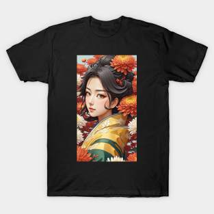 Anime asia girl T-Shirt